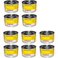 10x Brennpaste Ethanol Dosen Chafing Dish Speisewärmer Warmhaltebehälter 200g