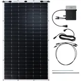 Bosch Solar 4000 P 300 W Balkonkraftwerk - Ultraleichtes (<6 kg) PV-Modul, Mikro-Wechselrichter und Montagesatz - Selbstmontage bis zu 22m, 1 PV-Modul