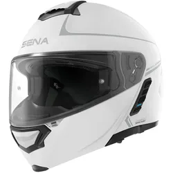 Sena Impulse Bluetooth Klapphelm, weiss, Größe L für Männer