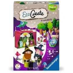 Ravensburger Beschäftigung - EcoCreate - Theater im Wald – DIY Bastelset für Kinder ab 6 Jahren