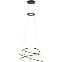 Paul Neuhaus PURE E-Flying Rings 1-flg. 60 cm rund grau
