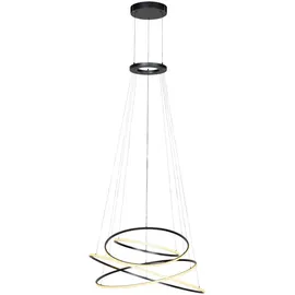 Paul Neuhaus PURE E-Flying Rings 1-flg. 60 cm rund grau