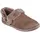 SKECHERS Cozy Campfire - FRESH Toast Damen-Slipper, Dark Taupe, 8