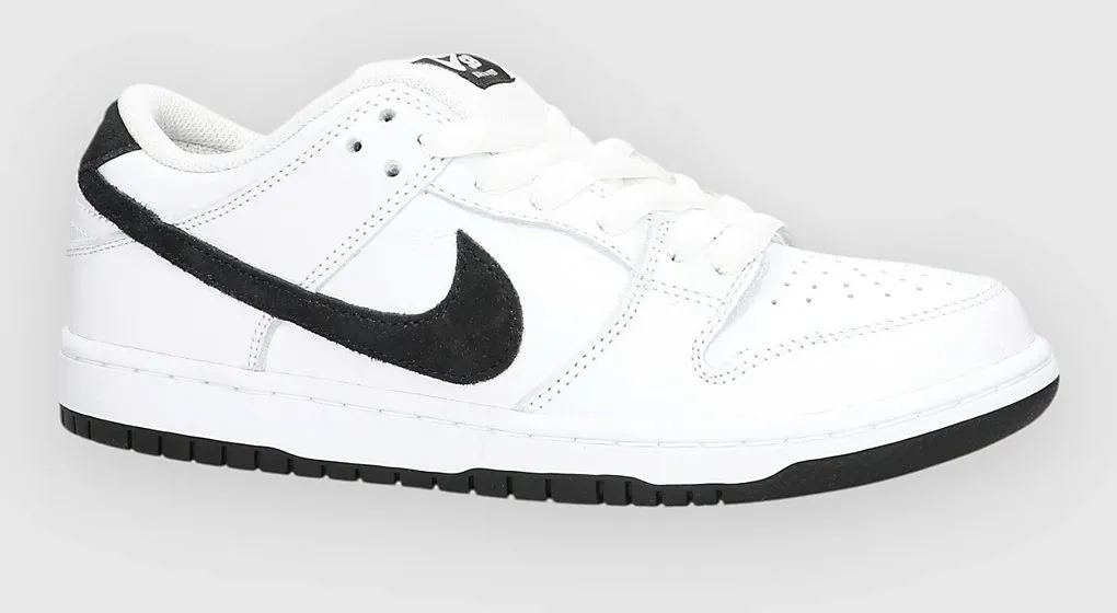 Nike SB Dunk Low Pro Skateschuhe white / black / white / black Gr. 8.0