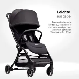 hamilton by yoop Hamilton by yoop, Kinderwagen S2 Schwarz - Leichtgewicht Buggy - MagicFoldTM Technology