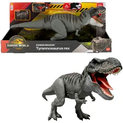 Spielfigur MATTEL "Jurassic World, Rebirth, Feature T.Rex", bunt, Spielfiguren, KinderB:21cm H:9cm, Kunststoff, Spielfigur, B:21cm H:9cm