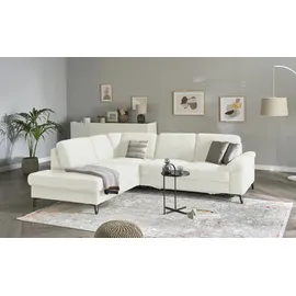 Sofa.de Eckcouch Mikrofaser 3-Sitzer Grau