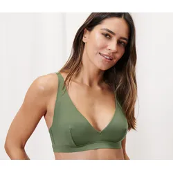 Tchibo - Komfort-Soft-BH - Damen - Gr. 75B - olivgrün
