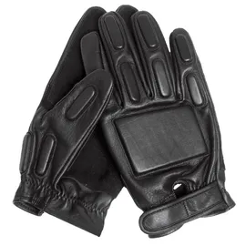 Mil-Tec Security Einsatz Handschuhe gepolstert schwarz, Größe XXL/11