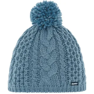 Eisbär Afra Pompon Mütze steel blue, (234)