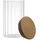 Home Deco Factory Cook Concept Vorratsglas mit Akazienholzdeckel 70 cl