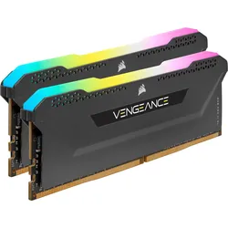 CORSAIR Arbeitsspeicher "CMH32GX4M2D3600C18", schwarz, 32 GB, 3600 MHz, Arbeitsspeicher