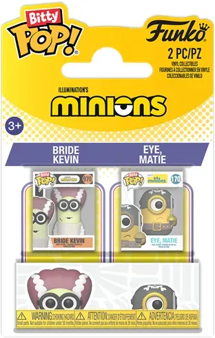 - Funko Bitty POP 2PK Minions K & M - Figur