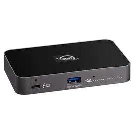 OWC Thunderbolt Hub Dockingstation, grau/schwarz, Thunderbolt 4, USB-A