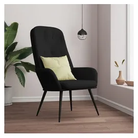 vidaXL Relaxsessel Schwarz Samt 0 x 0 x 0 cm Schwarz