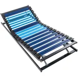 Dieter Knoll Lattenrost, Holz, Kunststoff, Buche, 3-Schicht, 5-Zonen, 90x200 cm, individuelle Liegehärteeinstellung, verstellbar, Schlafzimmer, Lattenroste, Lattenrost verstellbar