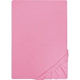 BIBERNA 0077155 Jersey 140 x 200 - 160 x 200 cm pink