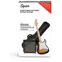 Squier Sonic Stratocaster Pack 2-Color Sunburst