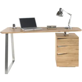 MCA Furniture MCA Schreibtisch Tori Holz Braun Eiche
