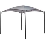 Beliani Vomero 3,05 x 3,05 m Grau/Schwarz