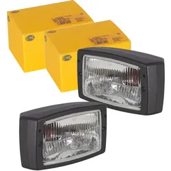 2x Hella Scheinwerfer 12v 24v Scheinwerfer Satz 1ad 996 018-671: