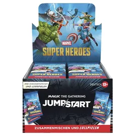 Wizards of the Coast Marvel Super Heroes Jumpstart Booster Display