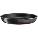 Tefal Ingenio L1500402 Bratpfanne, 24 cm, Antihaftbeschichtung, stapelbar, spülmaschinengeeignet, Easy Plus L1500402, Schwarz