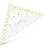 ARISTO Dreieck 32,5 cm transparent