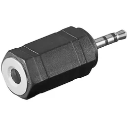 Klinken Adapter 3,5mm Stereo Klinkenkupplung - 2,5mm Stereo Klinkenstecker