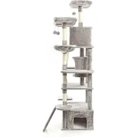 fudajo Kratzbaum 198 cm grau