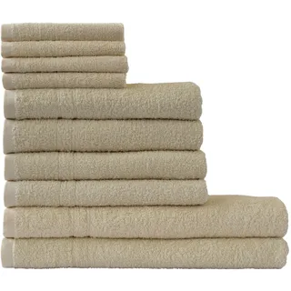 10-tlg. beige