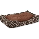 BedDog Hundebett Mimi, Hundesofa aus Cordura, Microfaser-Velours, Hundekissen