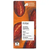 Vivani Zartbitter Dattelsüße Schokolade 80 g