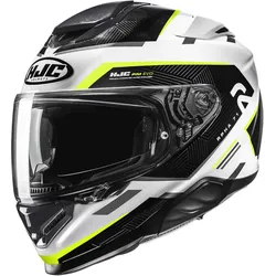 HJC RPHA 71 Ellon Helm, zwart-wit-geel, 2XL Voorman