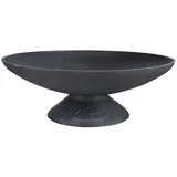 Esschert Design Feuerschale Gusseisen Ø 50 cm schwarz