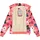 Ragwear leichte wasserdichte Damen Oversize Übergangsjacke kurz mit modischem Allover-Print Goona Print YOUMODO Coral Gr. L - L