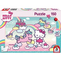Schmidt Spiele Hello Kitty Glitzerpuzzle Kittys Einhorn (56408)