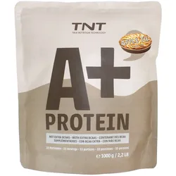 TNT A+ Protein Protein-Shake mit bis zu 76% Eiweiß und optimiertem Aminosäurenprofil mit 3,5g L-Leucin pro Portion