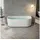 Belvit Rondo Halbfreistehende Badewanne 170 x 80 cm (MPNR)