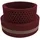 zaun|zu® Sichtschutzstreifen 255 x 19 cm Rot Kunststoff 2 St.