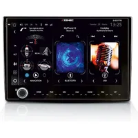 Zenec Z-E3776 9 Zoll Naviceiver mit Touchscreen, Wireless Android Auto/Apple CarPlay, DAB+, USB