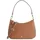 Ralph Lauren Danni Schultertasche Leder Brown