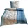 Traumschlaf Fiori Floral Blau 155 x 220 cm + 80 x 80 cm