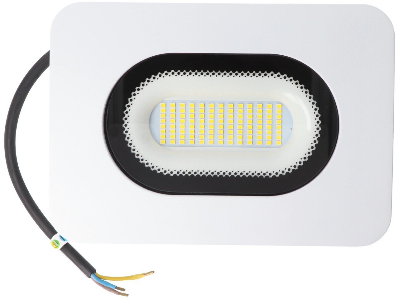 LED Flutlicht, Außenstrahler 50 Watt, 4000 Lumen, 4000K neutral weiß