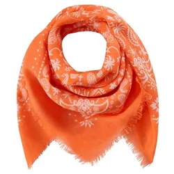 Codello Tuch mit Paisley-Muster orange Damen 