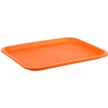 APS Tablett orange rechteckig 35,0 x 27,0 cm