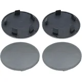 4 Nabenkappen Ø 70,0 mm - 56,0 mm / rund flach / Klebefläche