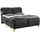 Home Affaire Boxspringbett HOME AFFAIRE "Messina2", schwarz, B:186cm L:240cm, Holzwerkstoff, Kunstleder, Massivholz, Komplettbetten, Boxspringbett, Liegekomfort elektrisch Verstellbar