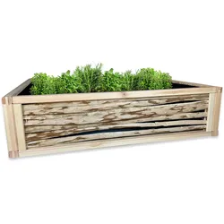 Frühbeet aus Haselnuss (Natur)