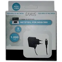 EAXUS Ladekabel Schwarz Nintendo 3DS / 3DS XL / 2DS